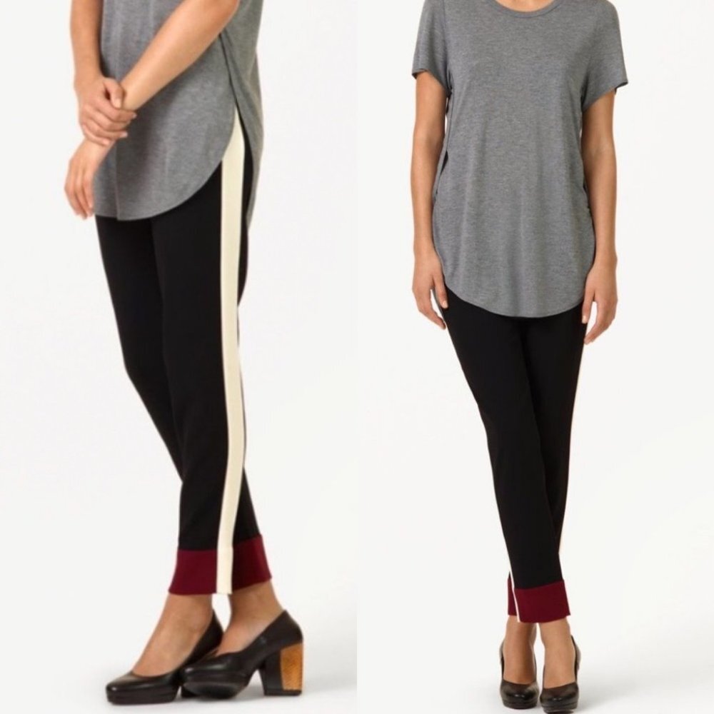 Aritzia Wilfred Alara Pants Japanese Crepe Fabric Skinny‎ Trousers Black Size 6